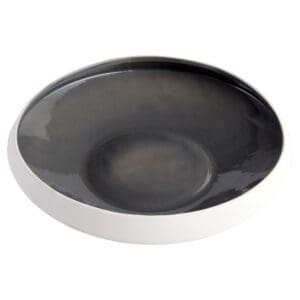 Tricolore Bowl | Grey | White - Large