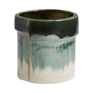 Folded Cachepot Designed by Seth Vaughn | Cascade Sage - Medium