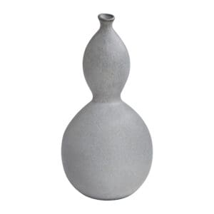 Calabaza Vase Designed by Seth Vaughn | Grey - Medium