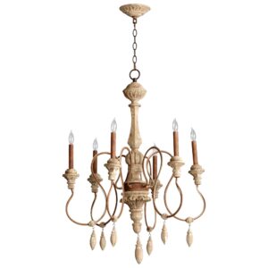 Alda Chandelier 6-Light | Sutherland Buff