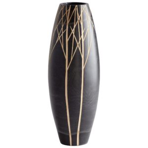 Onyx Winter Vase | Black - Large