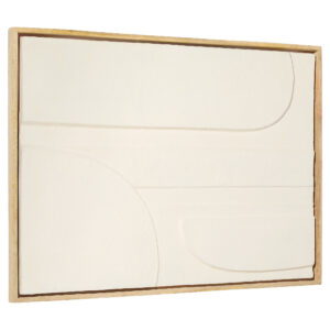 Nolan Decorative Panel Designed by Seth Vaughn | Off-White | Walnut