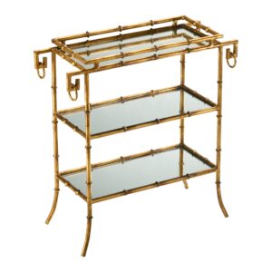 Bamboo Tray Table | Gold