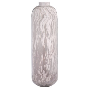 Billow Vase | Grey Swirl - Small