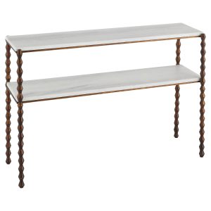 Diamante Console Table | Antique Bronze