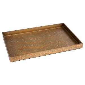 Florence Tray | Bronze Lacquer | Rectangle - Large
